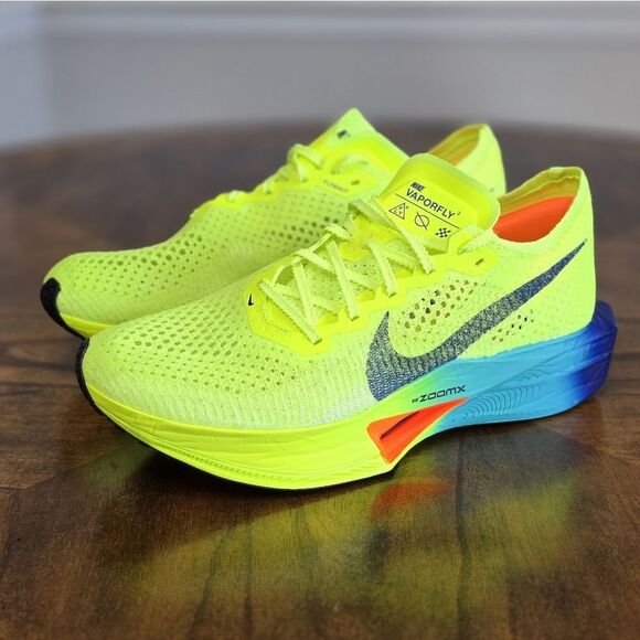 Nike ZoomX Vaporfly Next% 3 Fast Pack Volt Black Blue New DV4129-700 Women's 9 - Picture 2 of 16